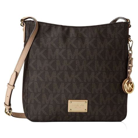 michael kors brown messanger bag|Michael Kors crossbody Messenger bag.